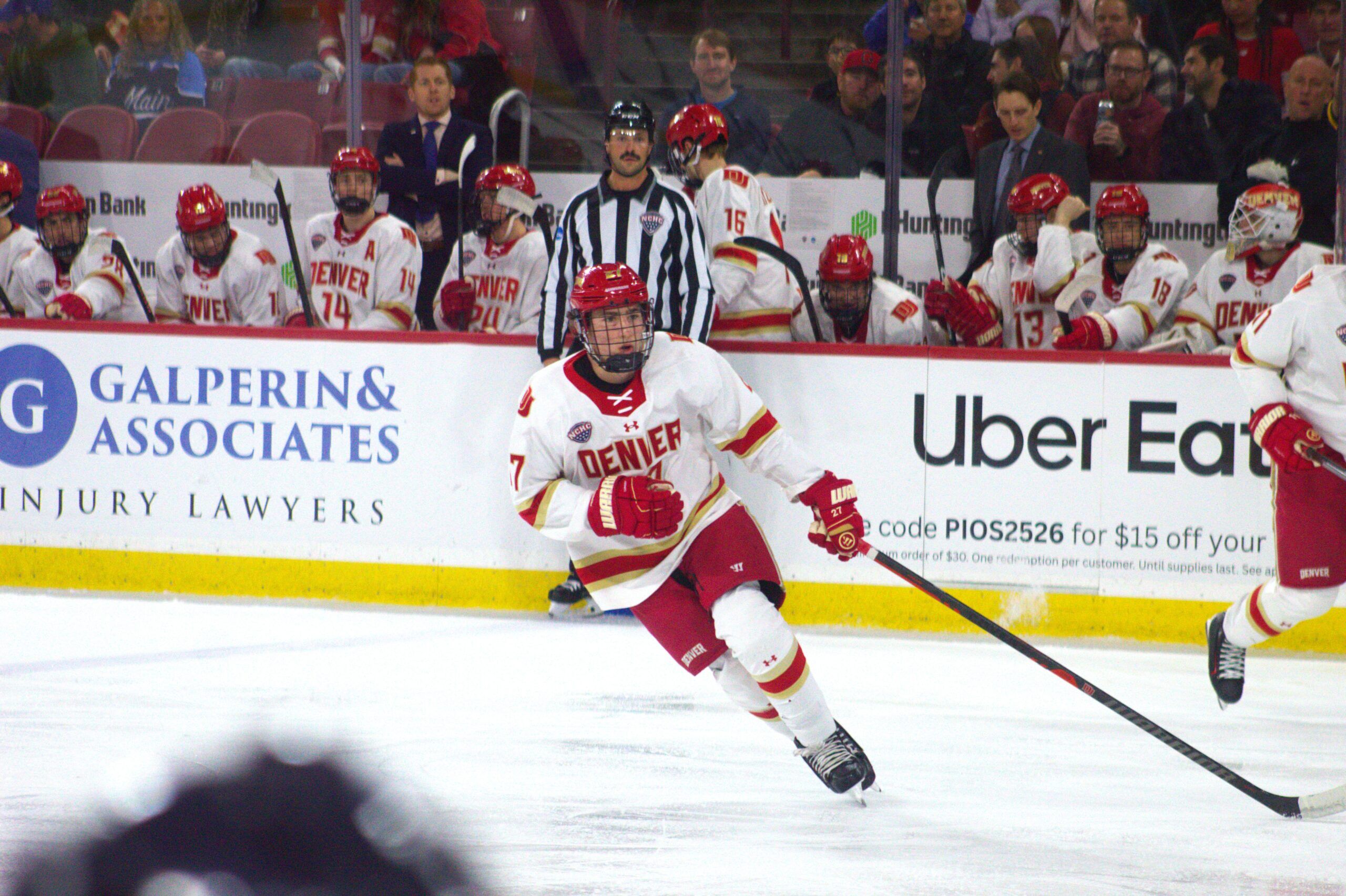 DU hockey recap: Pioneers tie Maine 3-3, prepare for Western Michigan