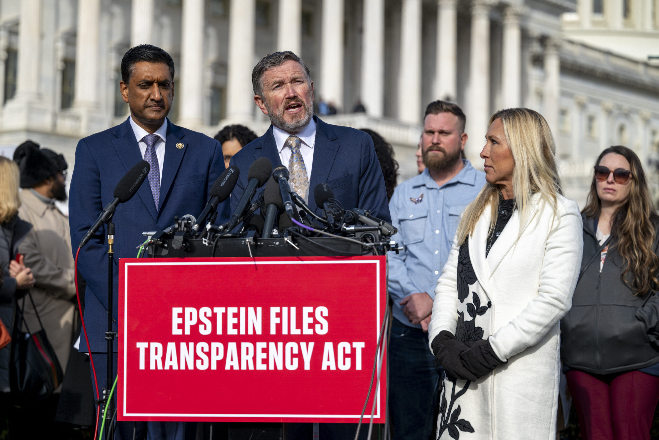 Federal judge denies Massie and Khanna’s request for ‘independent monitor’ over release of Epstein files