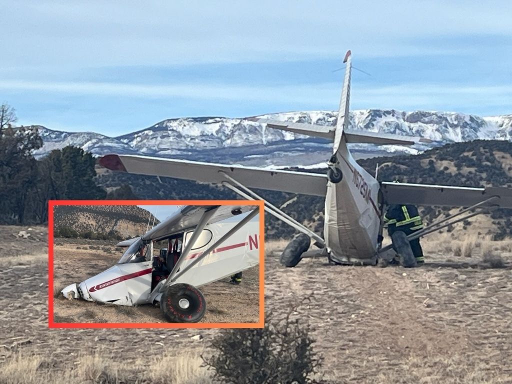 Plane crashes in Colorado mountains following engine failure