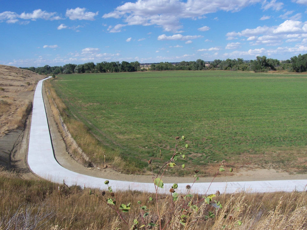 A long stretch of the Poudre River Trail. Photo courtesy Larimer County Department of Natural Resources