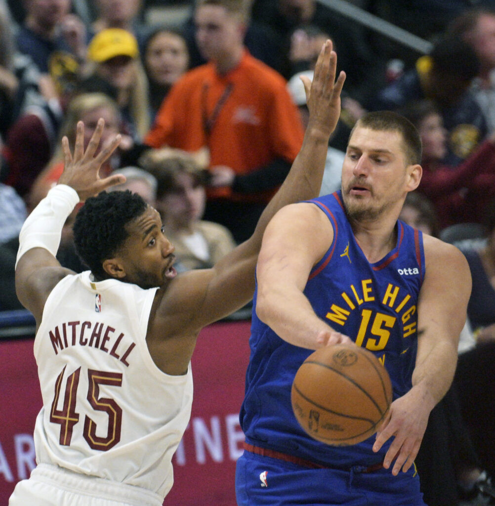 Denver Nuggets center Nikola Jokic
