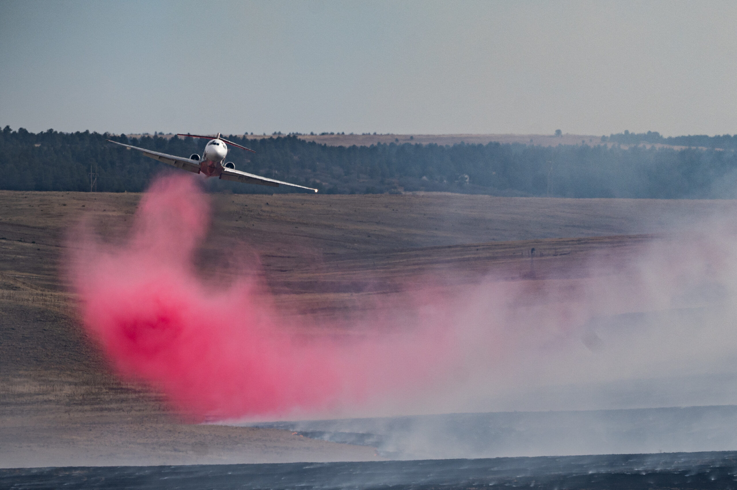 Grass wildfire in Douglas County reaches 500 acres, 100% contained