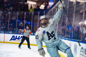 Air Force earns pivotal win at Bentley to boost AHA playoff outlook