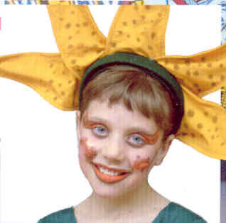 Janelle Orsborn made her first appearance for the Northglenn Youth Theatre at age 11 as a sunflower in a 2003 production of Alice Through the Looking Glass,.' (Provided by Kimberly Jongejan)