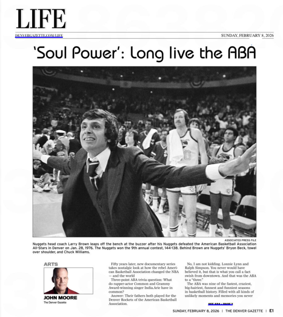 Denver Gazette Life cover on ABA