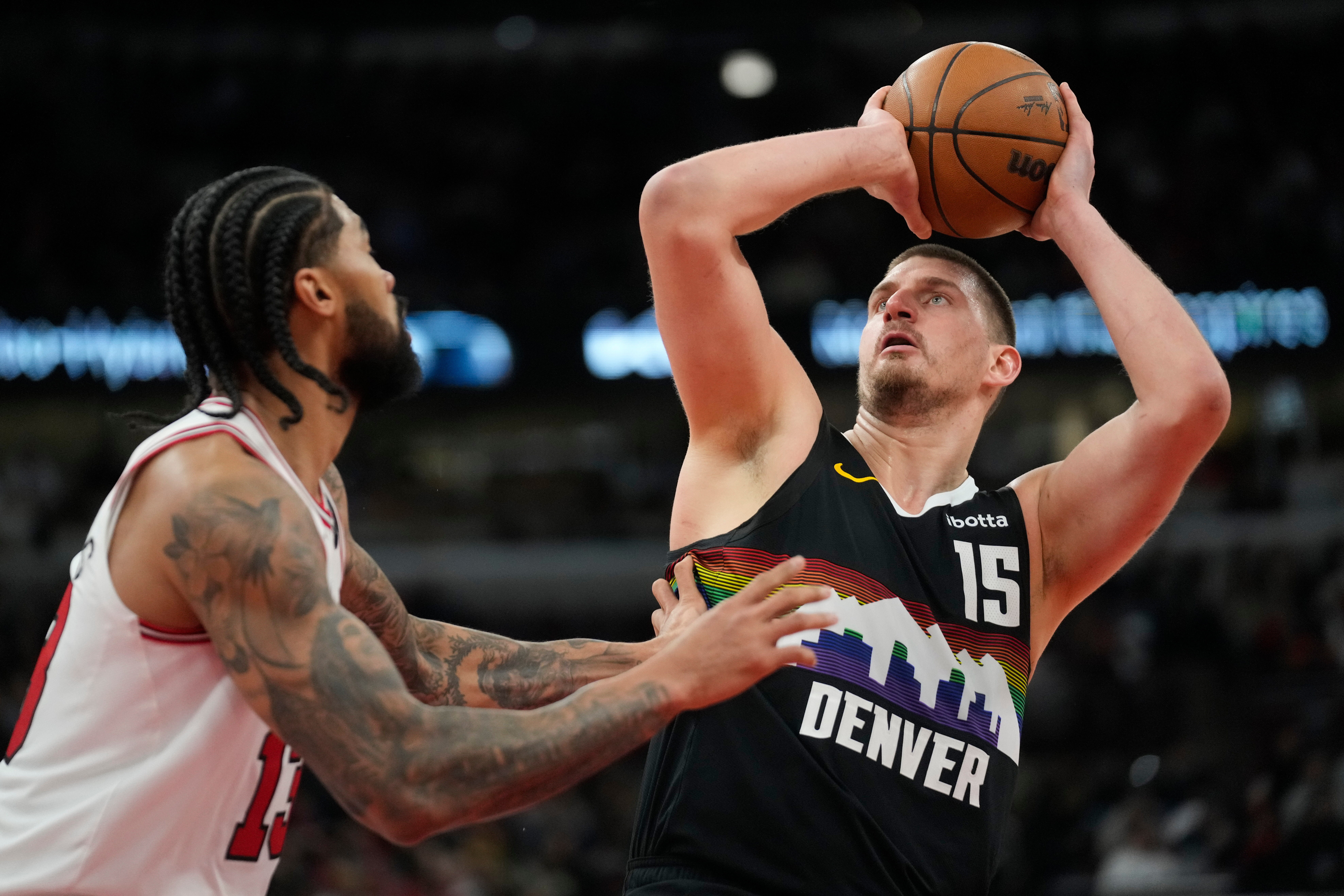 Nuggets vs. Bulls | Nikola Jokic passes Oscar Robertson for 2nd on all-time triple-double list in win