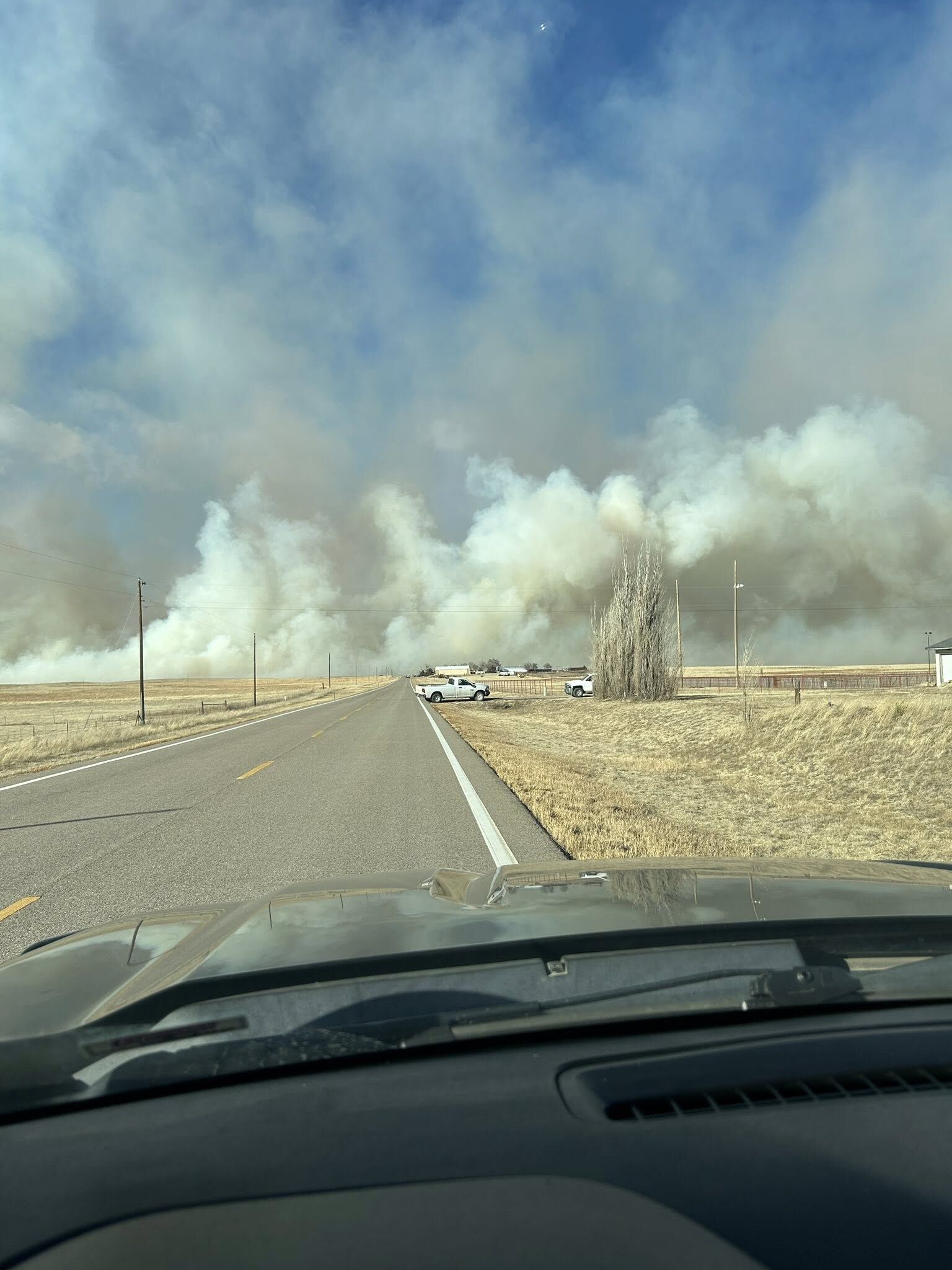 Fire near Limon forced evacuations, but under control