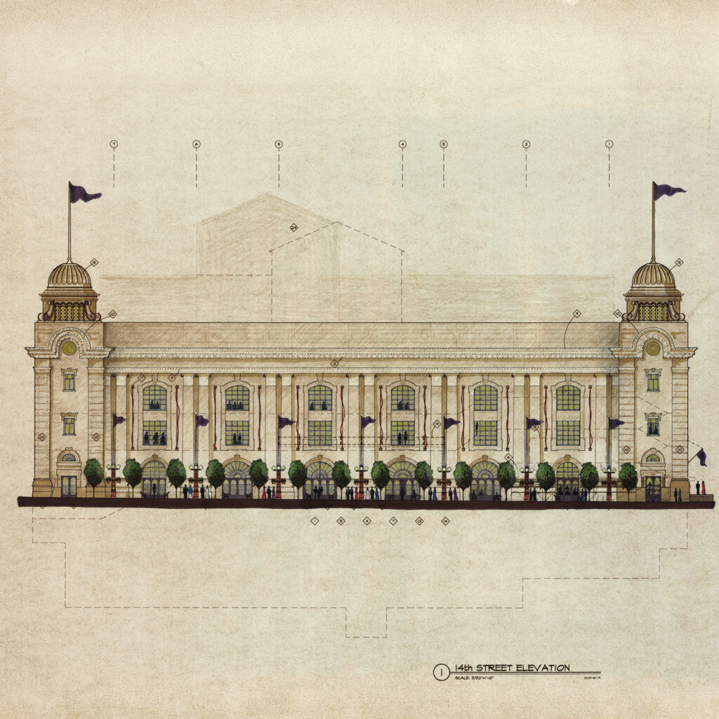 The 2005 renovation of the Ellie Caulkins Opera House. (Semple Brown Design)