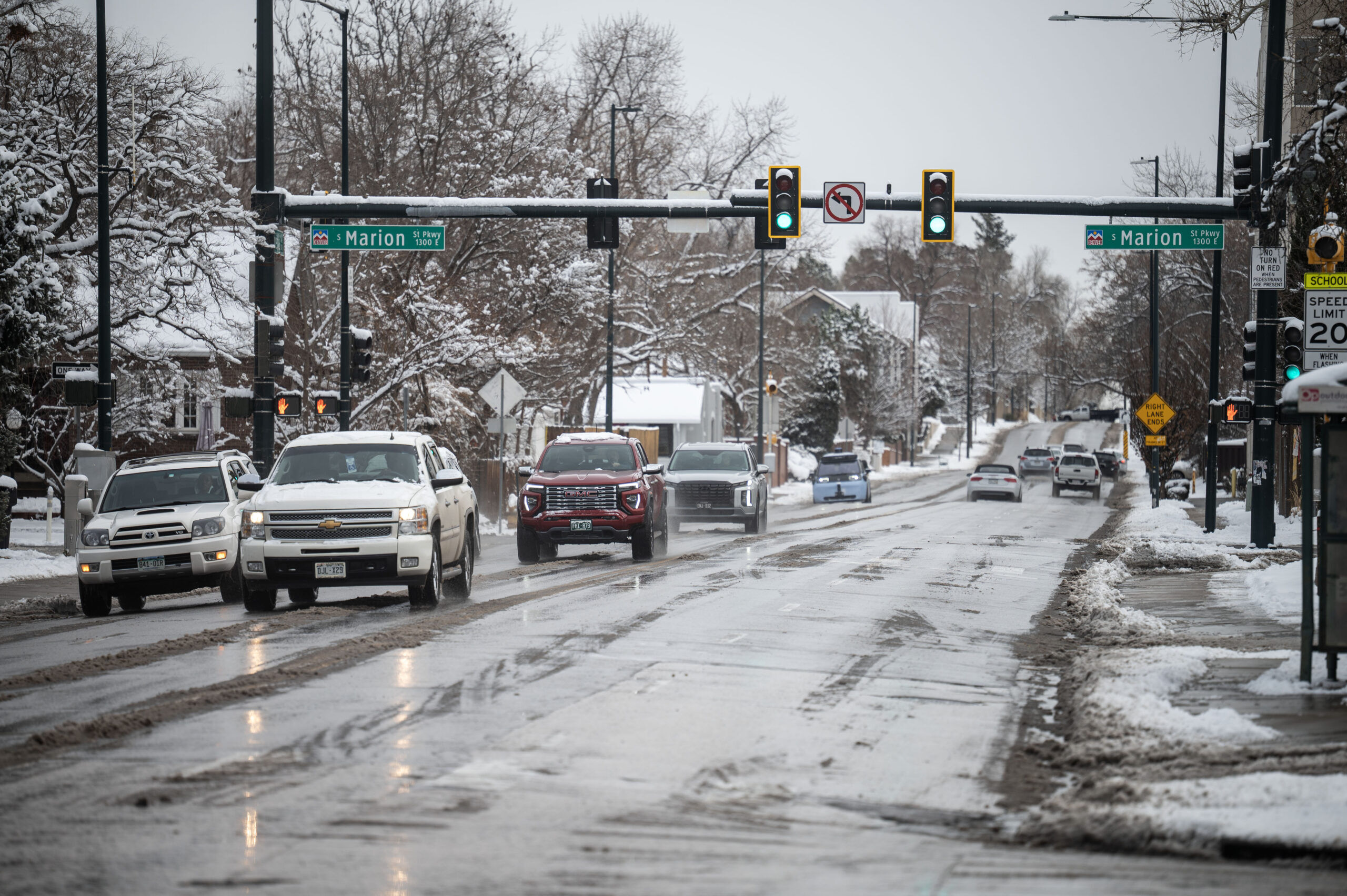 Snow blankets region as forecasters warn of heat ahead