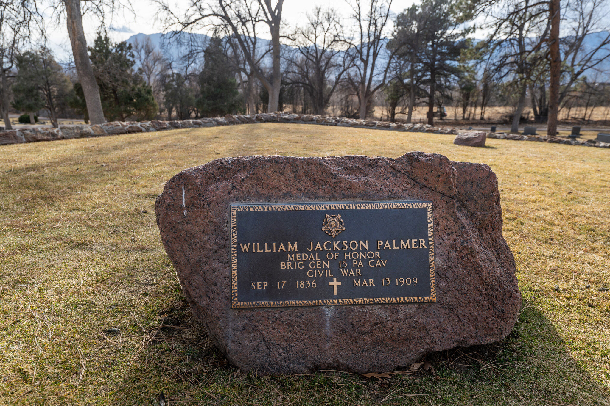 March was the month of city founder Gen. Palmer’s death and his burial in Evergreen Cemetery