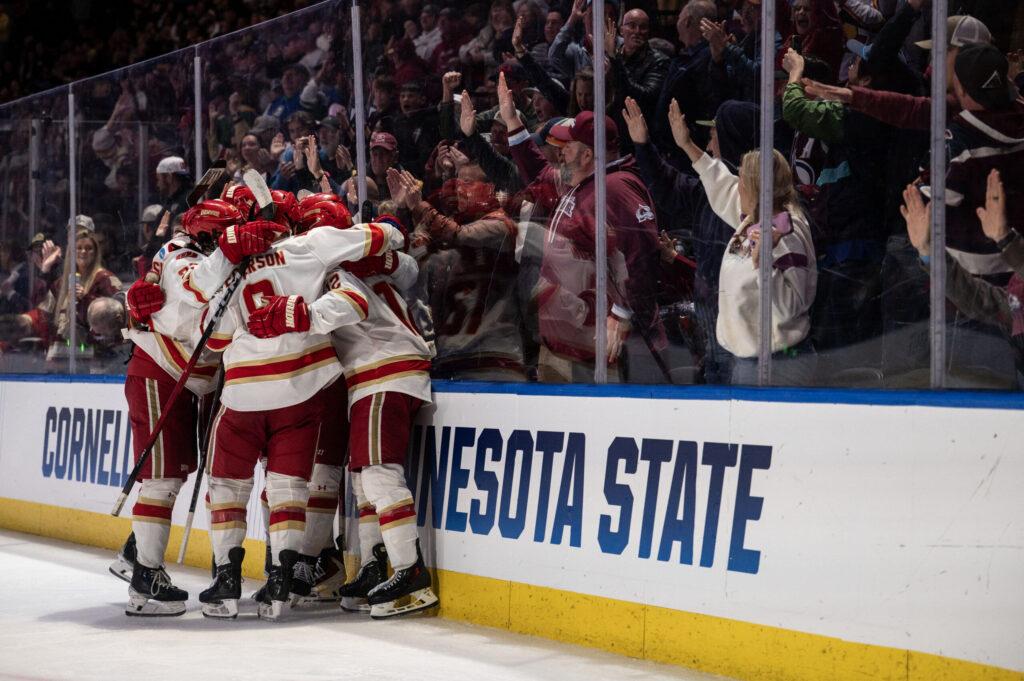 PHOTOS: DU take on Cornell in the 2026 NCAA D1 Men’s Ice Hockey Regionals in Loveland