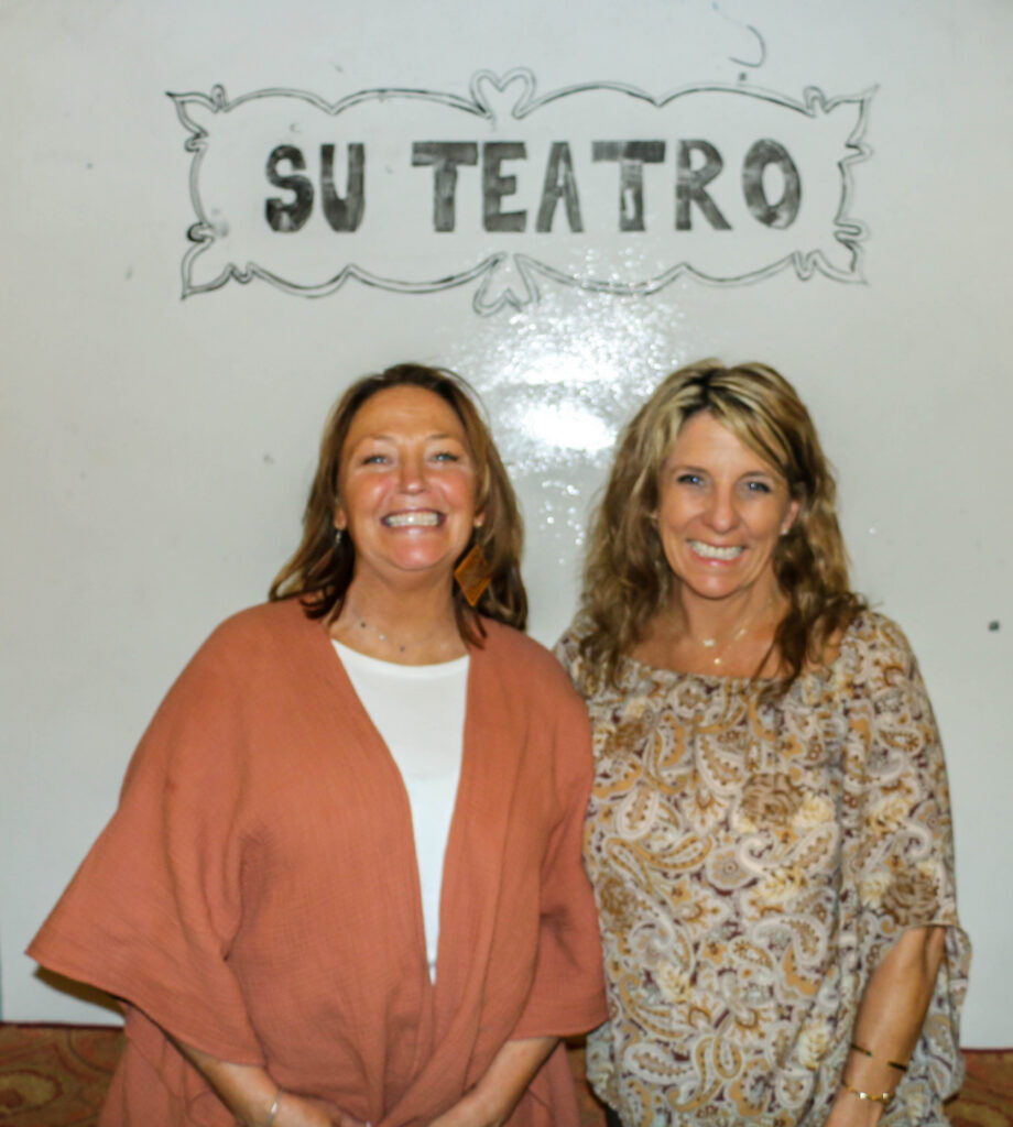 Former Denver North High School teachers take in a performance of 'Just Like Us' at Su Teatro on March 19, 2026. (John Moore/The Denver Gazette)