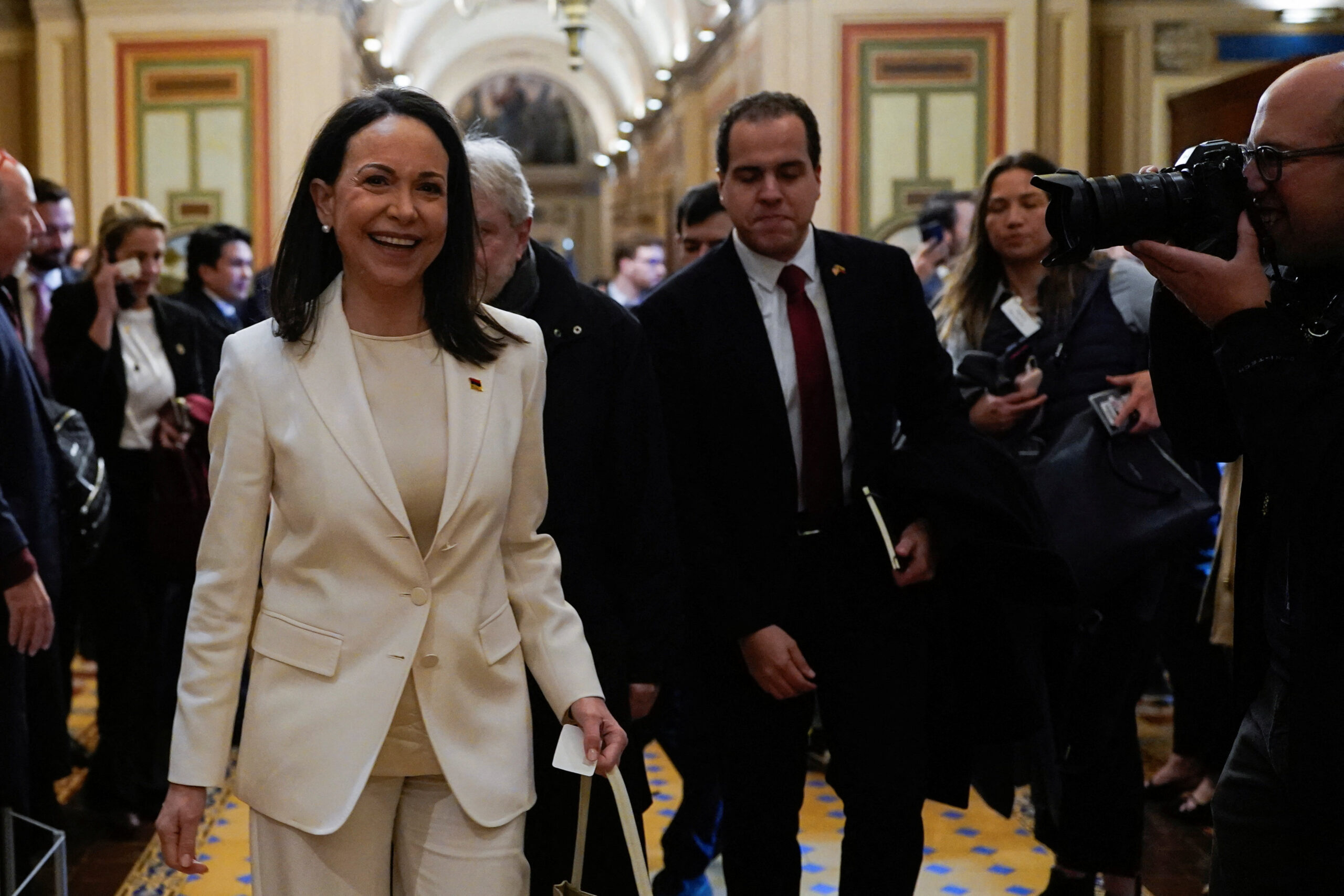Trump warns opposition leader Machado it’s unsafe to return to Venezuela