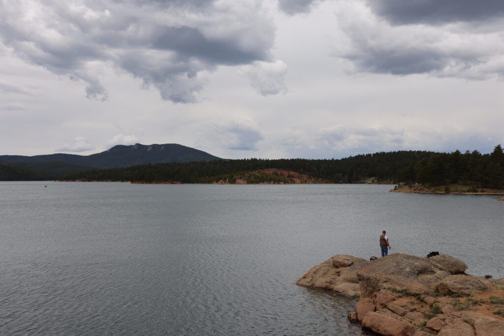 Pikes Peak's North Slope Recreation Area consists of Crystal Creek, North Catamount and South Catamount reservoirs. Photo courtesy Colorado Springs Utilities