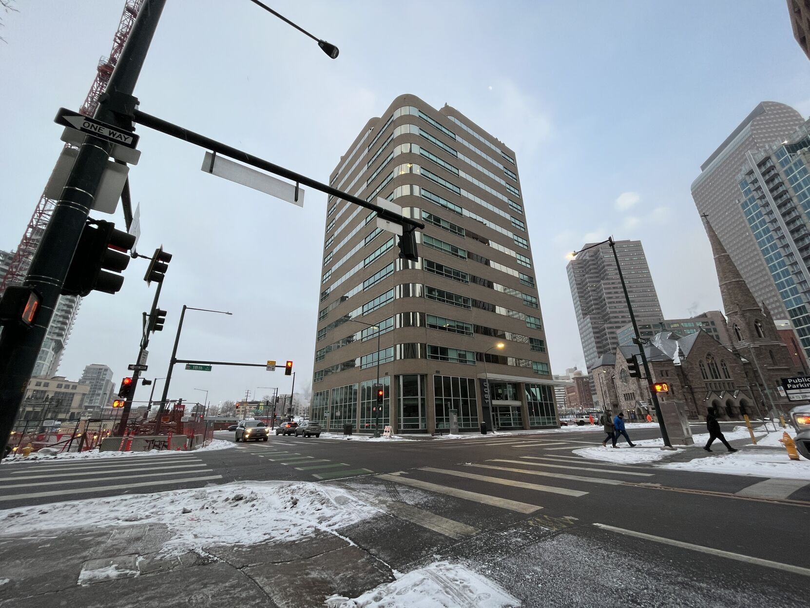 Hacked crosswalks in Denver sound anti-Trump messages