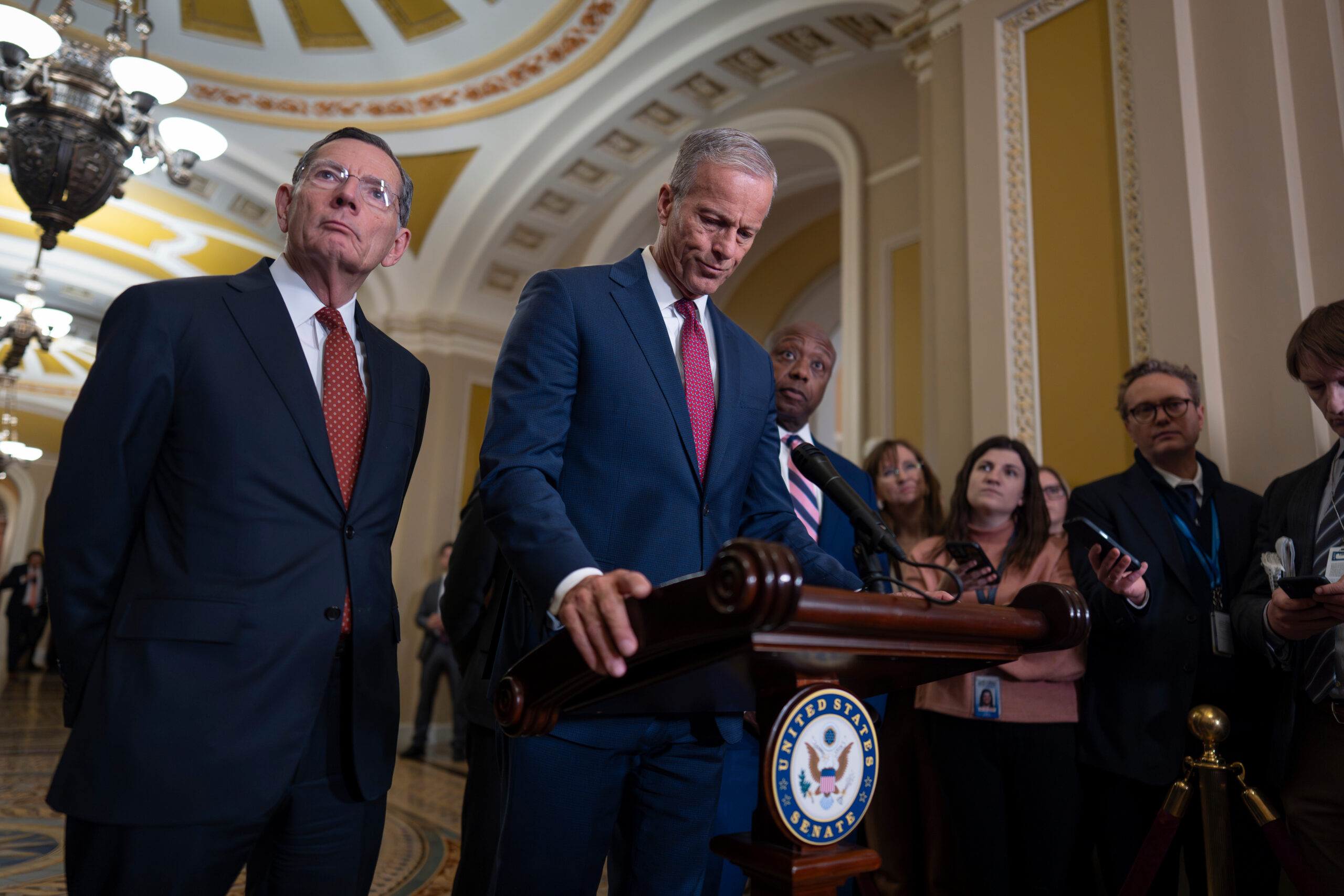 Thune plans mock ‘talking filibuster’ to calm SAVE America Act uproar