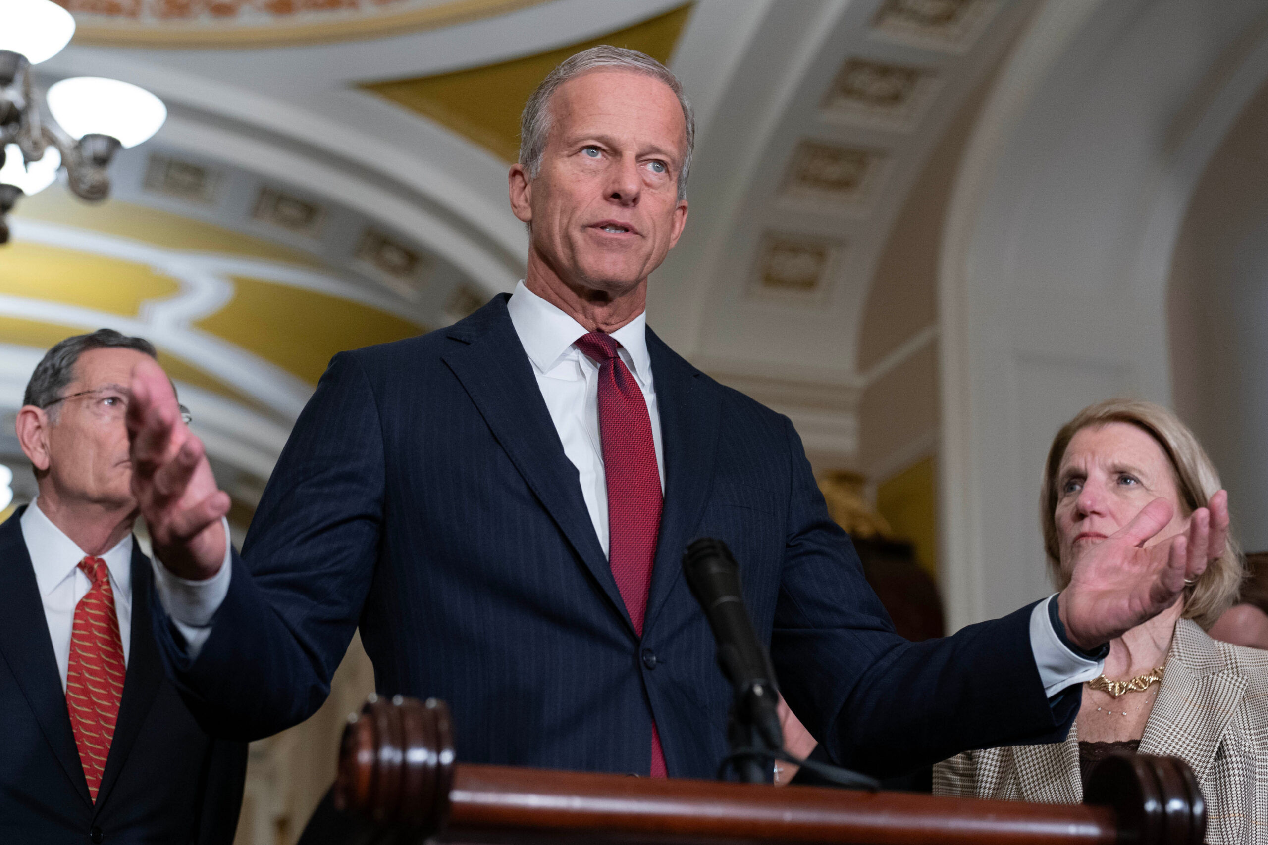 Thune says Trump ‘absolutely’ needs Congress for NATO withdrawal