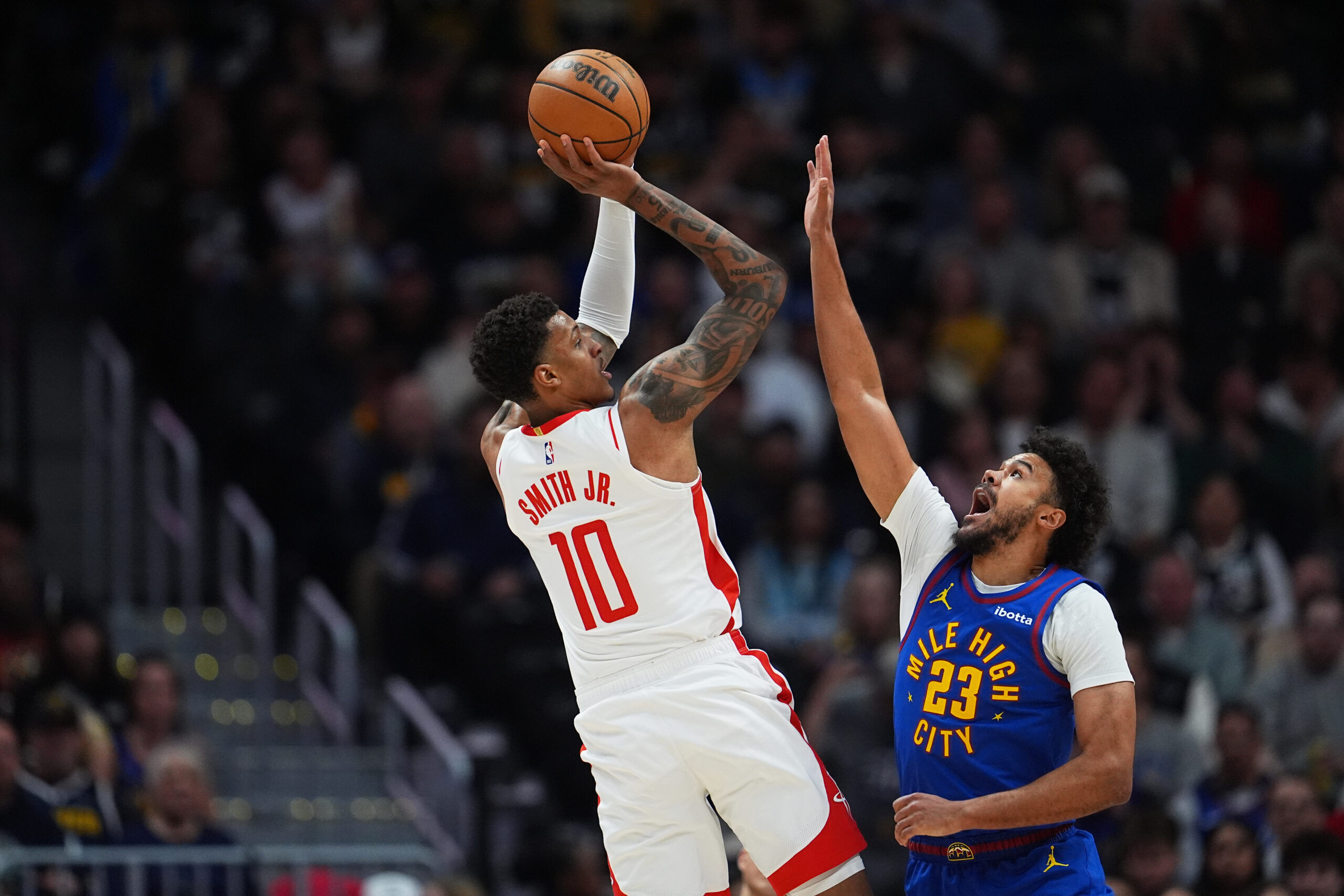 Cam Johnson’s complete game help Nuggets cruise against Rockets