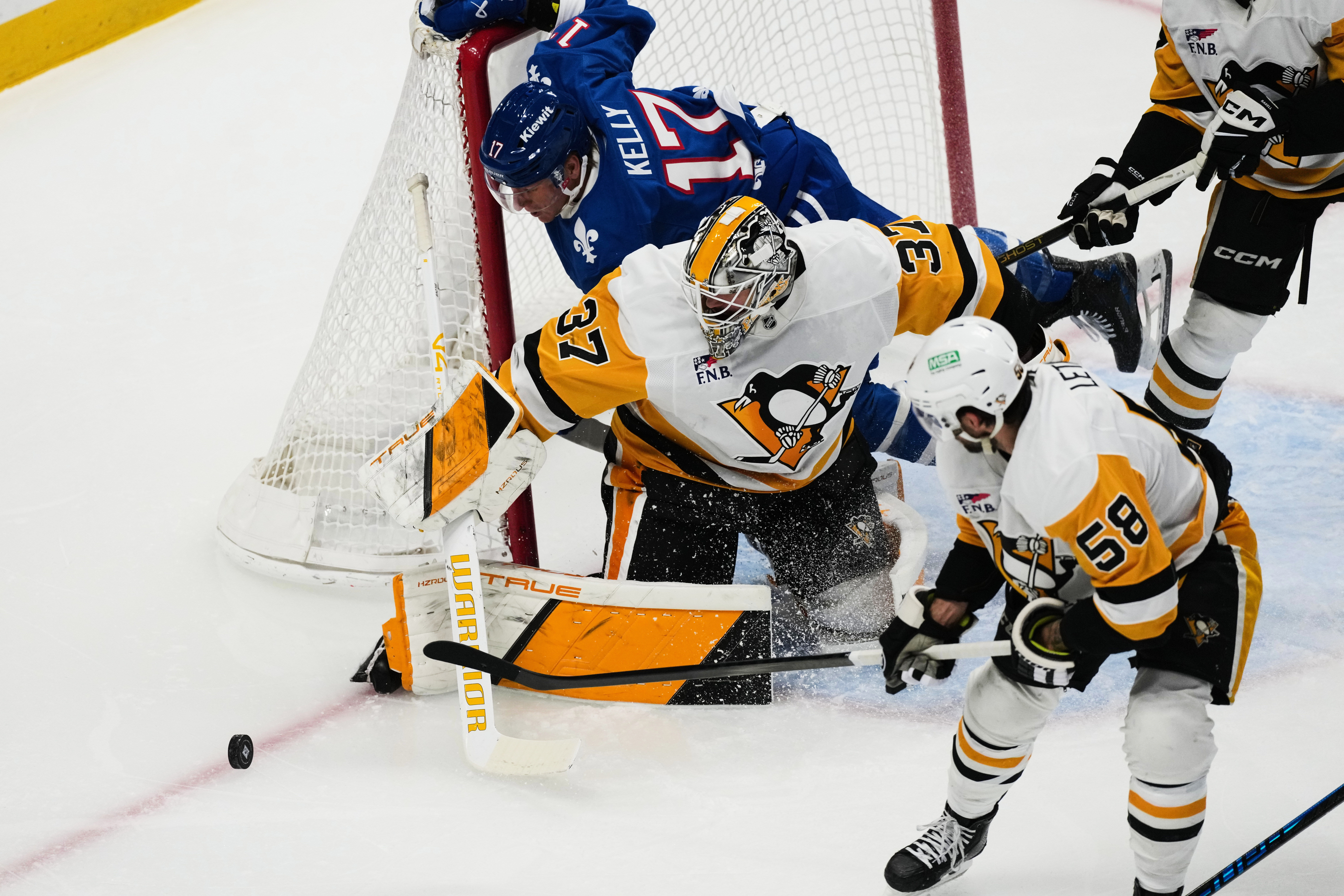 Avalanche defense, goaltending collapse in 7-2 blowout loss to Penguins