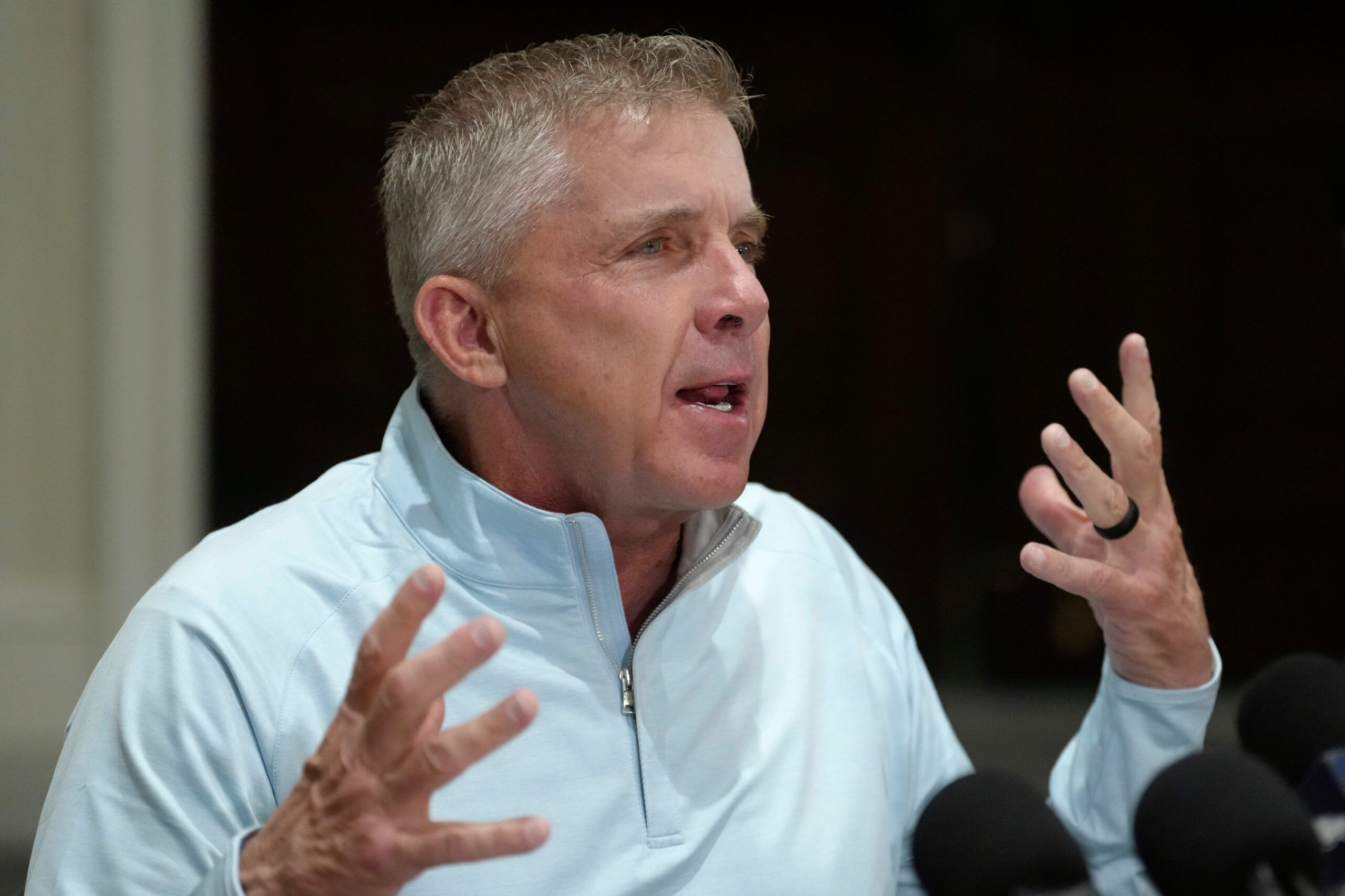 Broncos’ Sean Payton stresses ‘patience’ while scoffing at the term ‘Free Agency Frenzy’