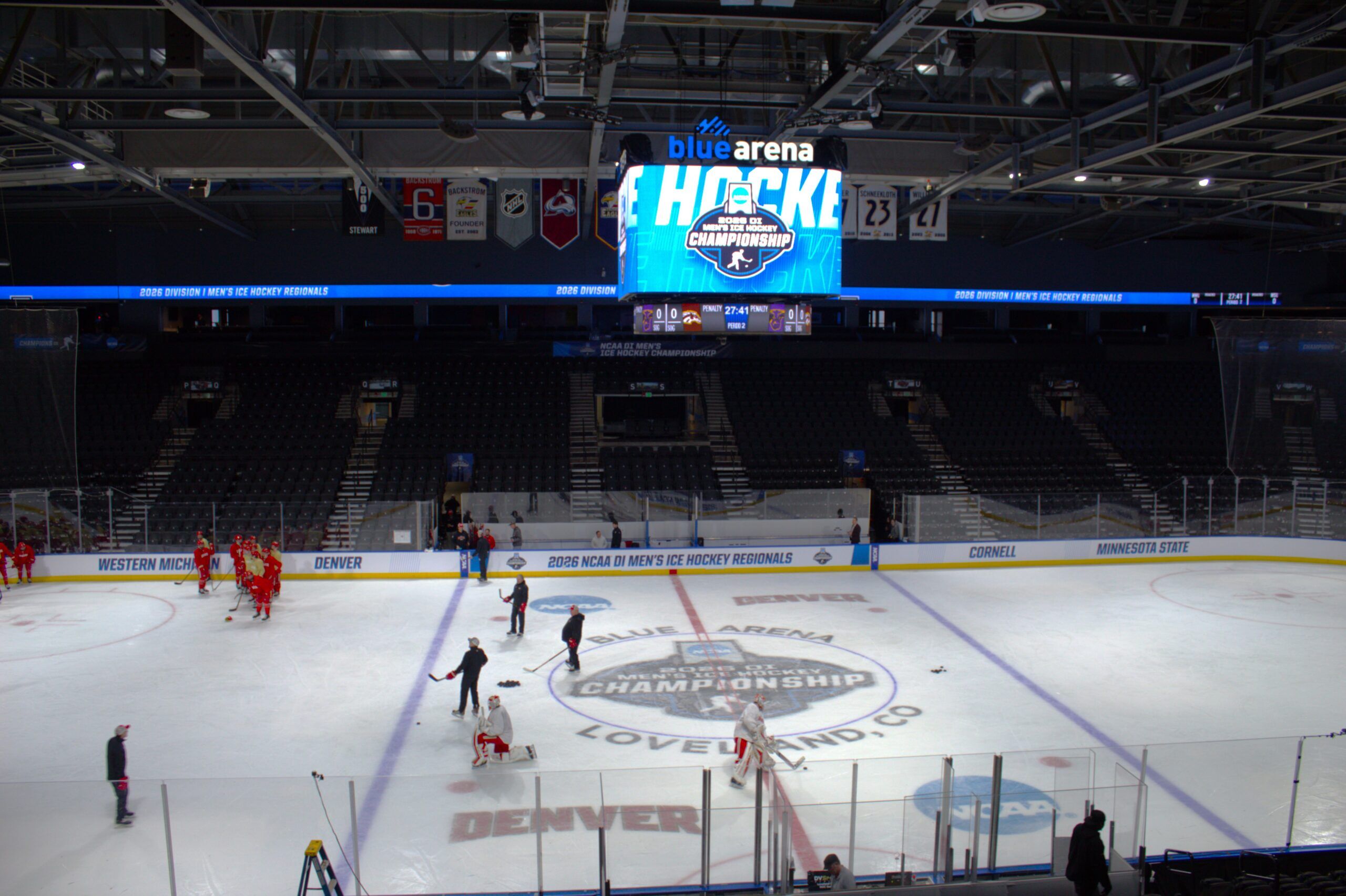 Denver Pioneers look to capitalize on home-ice advantage at NCAA Tournament regional