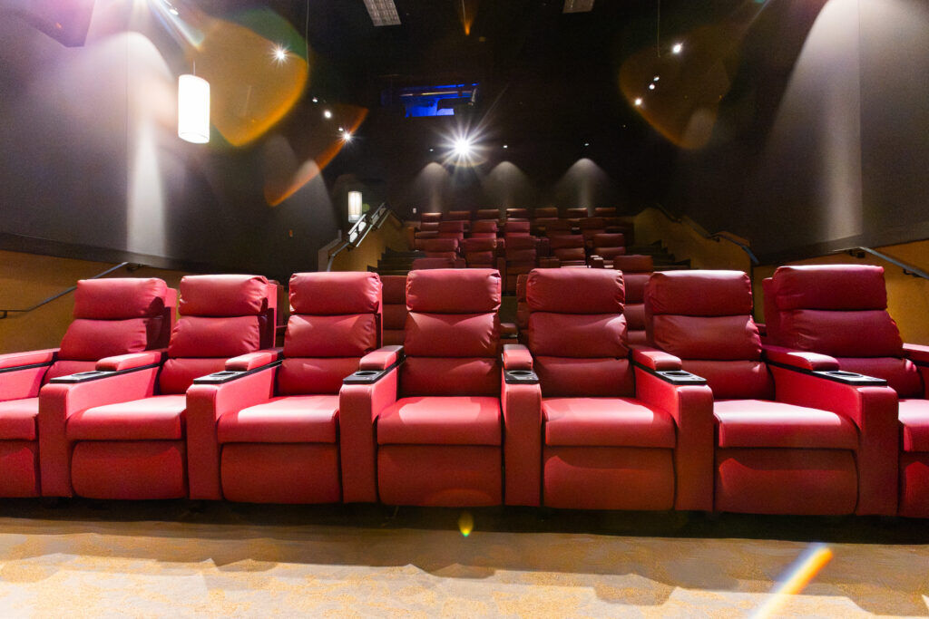 The newly upgraded Clasen Theatre at the Sie Film Center. (Denver Film)