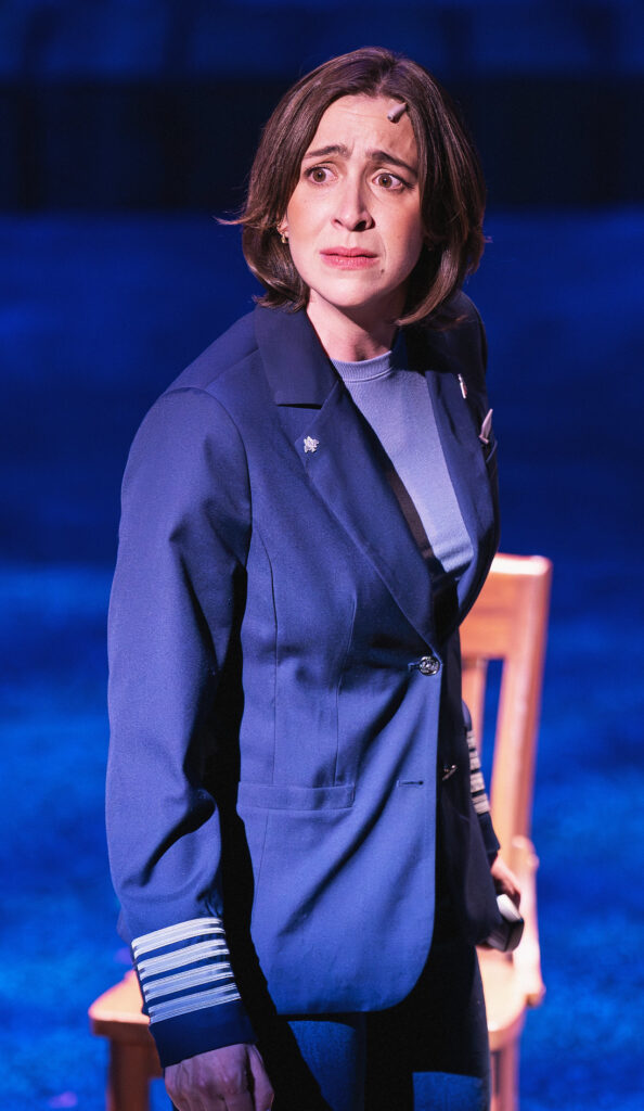 Kelsey Crismon plays real-life pilot Beverley Bass in 'Come From Away' at the Arvada Center. (Amanda Tipton Photography)