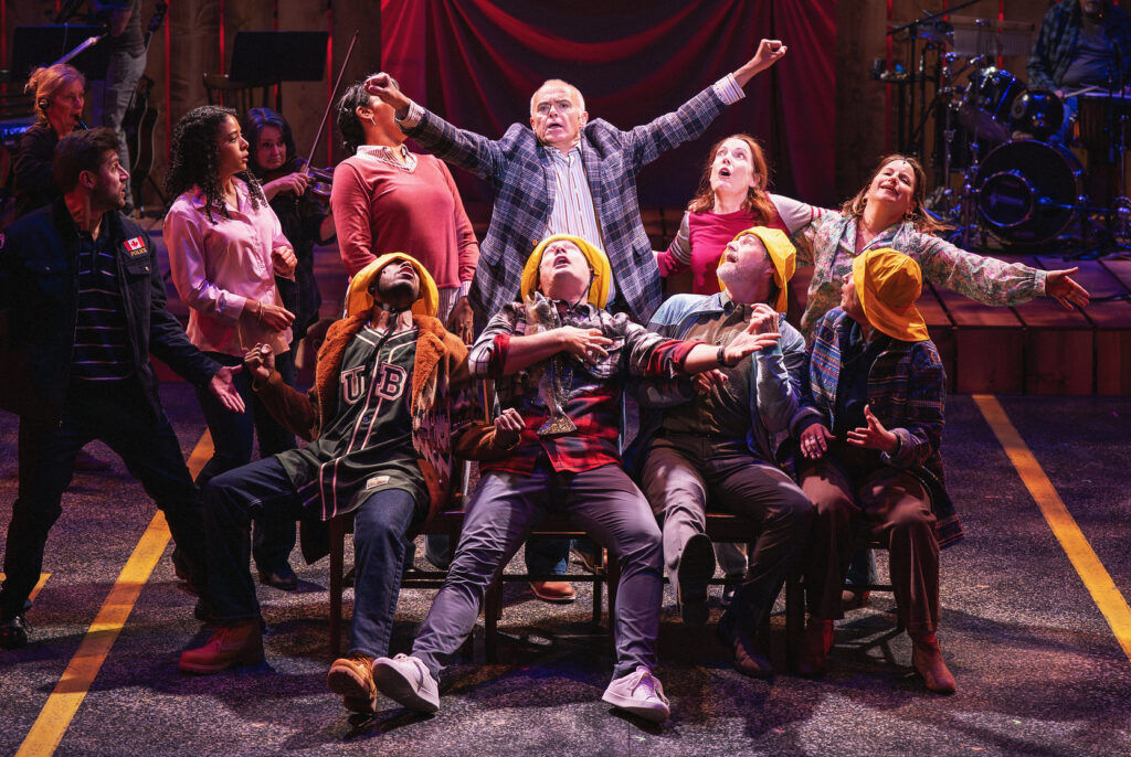 The cast of the Arvada Center's 'Come From Away,' playing through May 10. (Amanda Tipton Photography)