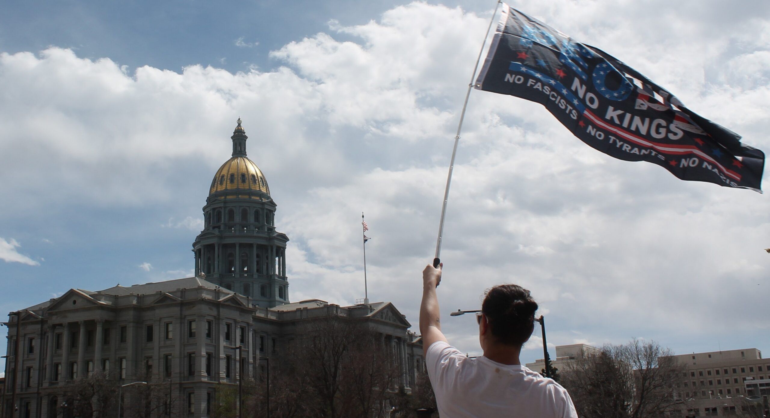 ‘No Kings’ protest draws tens of thousands to Colorado State Capitol