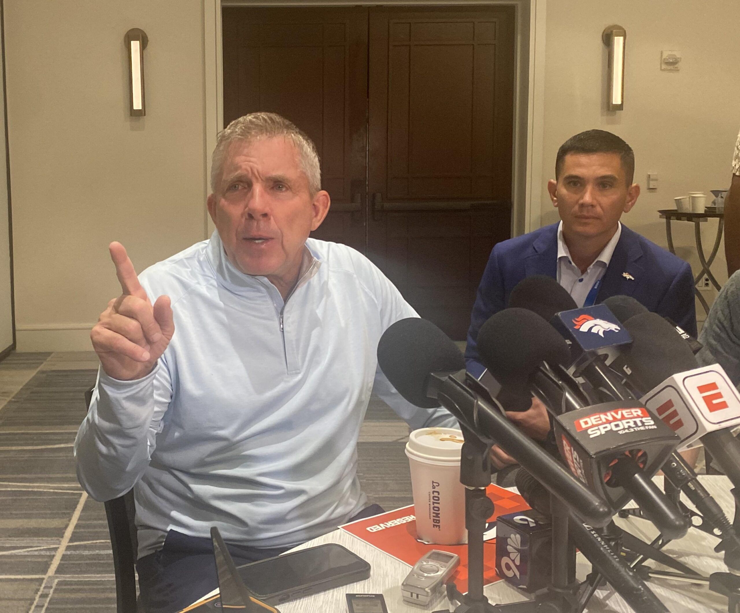 After ‘tough’ loss of Dre Greenlaw, Broncos’ Sean Payton to eye Jonah Elliss at inside linebacker