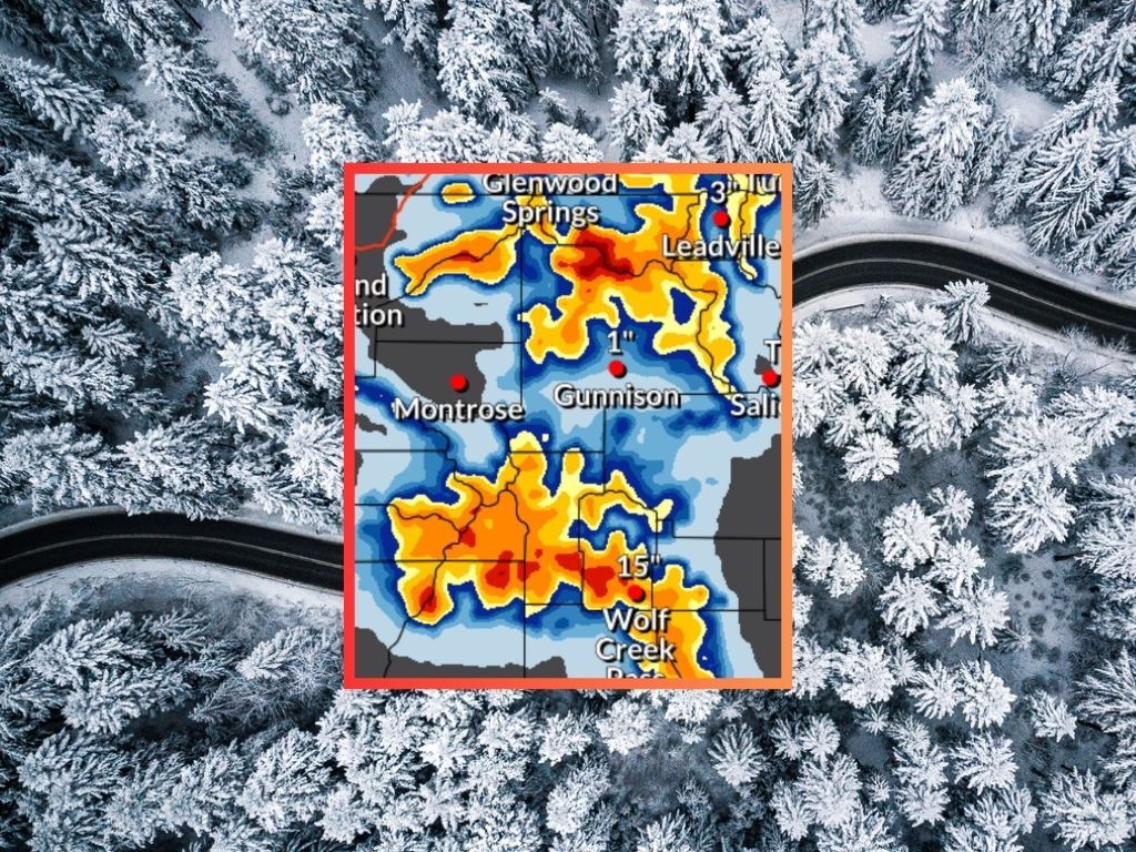 Ski area could get 25″ of snow this week in Colorado