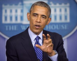 Obama announces presidential center dedication, excludes invitation to Trump