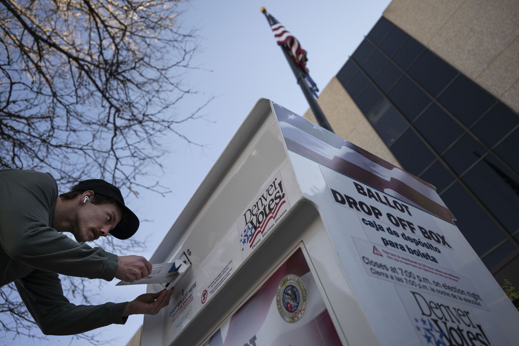 a voter ballot box