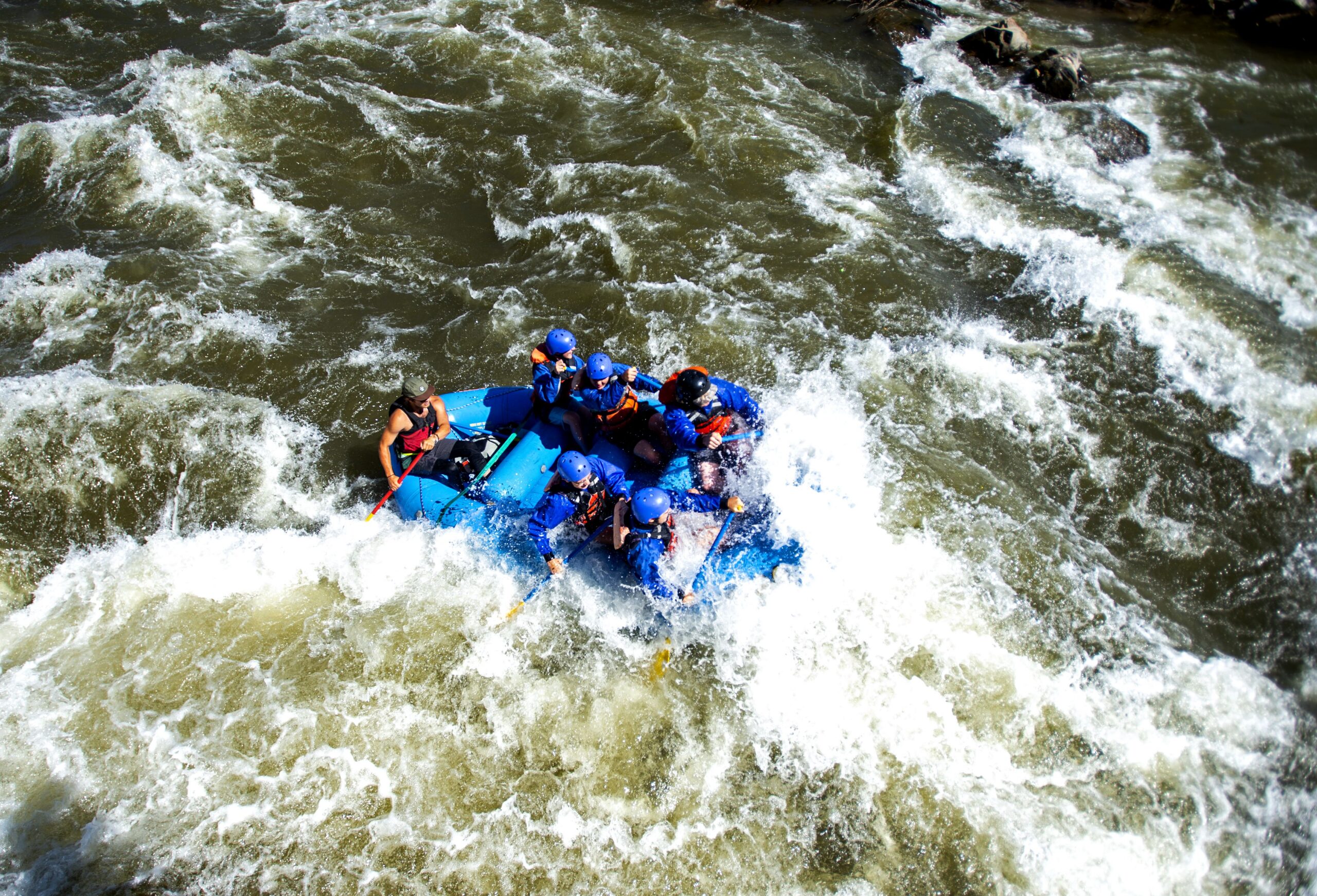 Arkansas River rafting season begins early in Colorado as rapid snowmelt boosts spring flows
