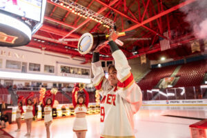 PHOTOS: Pioneers Celebrate Championship Win with Fans at Magness Arena