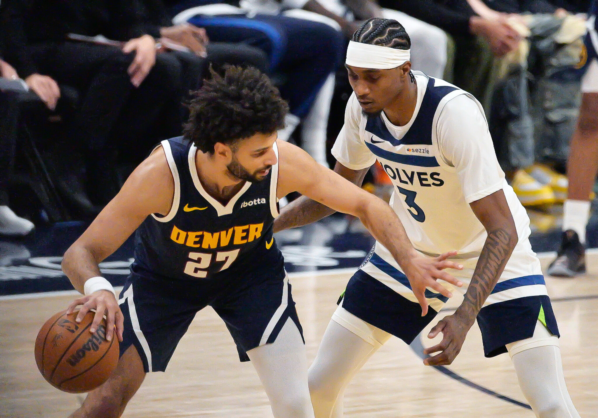Timberwolves’ Jaden McDaniels unfazed by boos from Nuggets fans: ‘They can’t get in my head’