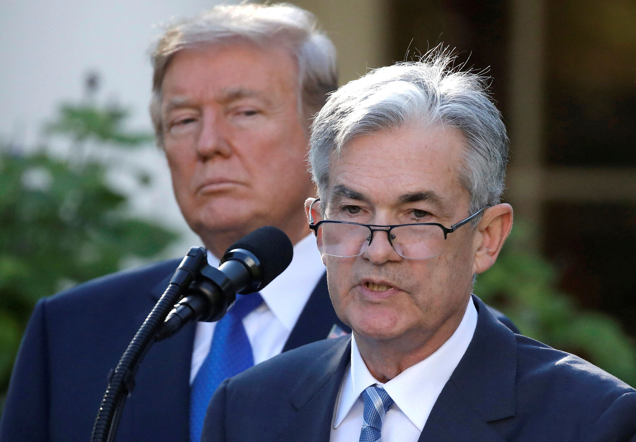 Trump says ‘it’s possible’ Jerome Powell is making money off Fed renovation