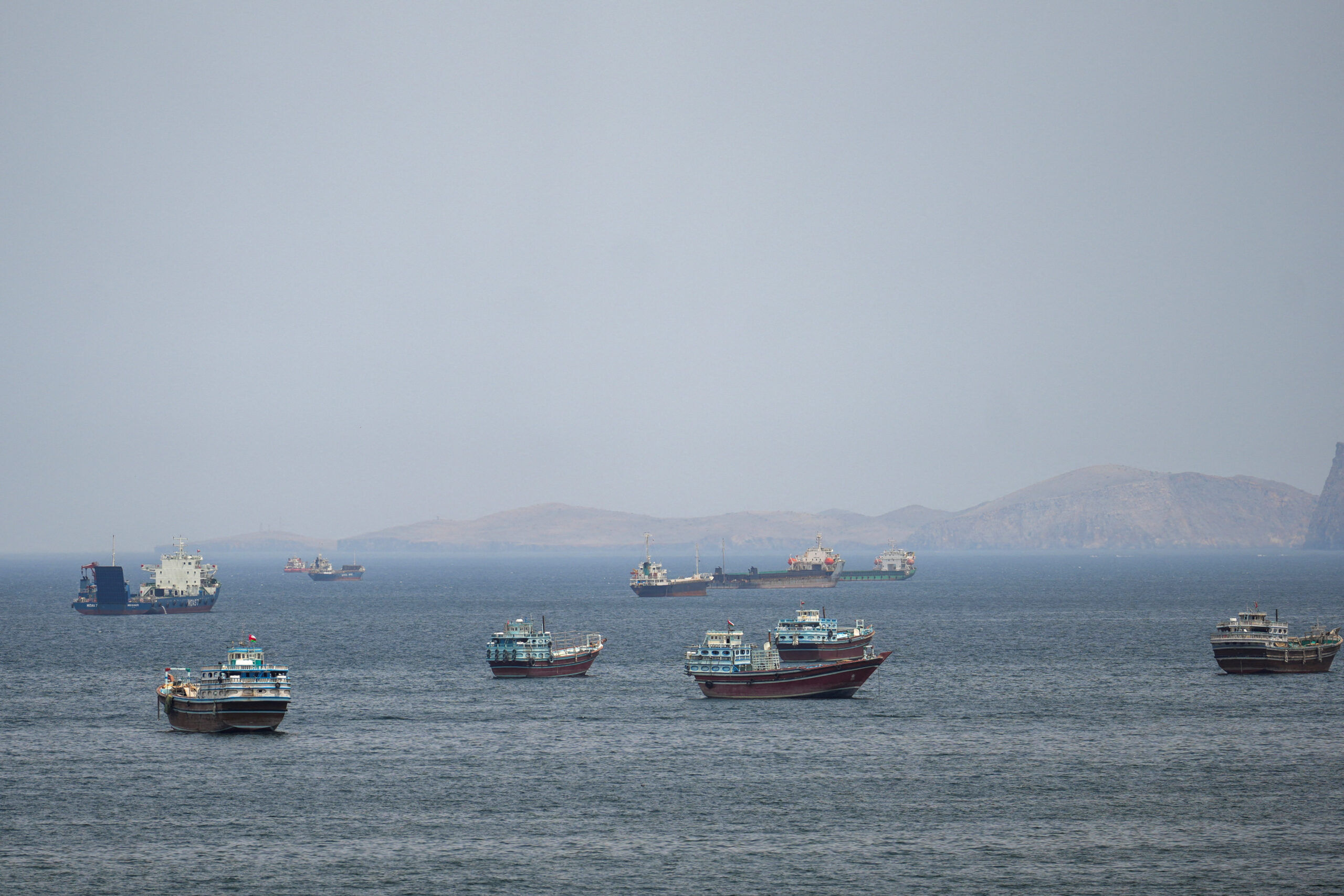 Trump orders Navy to destroy any boats laying mines in Strait of Hormuz