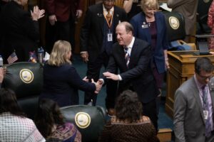 Gov. Jared Polis vetoes bills dealing with state budget, social media measure tied to Evergreen High School shooting