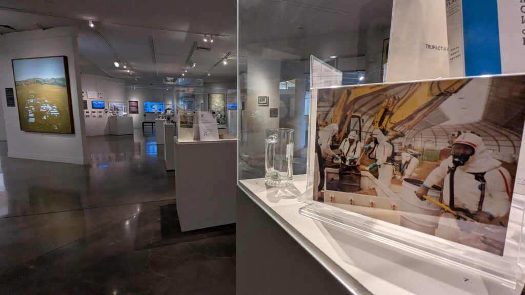 Jeff Gipe's 'The Half-Life of Memory,' a collection of artifacts and artwork from Rocky Flats, can be seen at the Arvada Center through May 10. (Provided by the Arvada Center)
