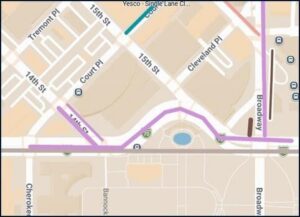 Work around Civic Center to impact downtown Denver traffic