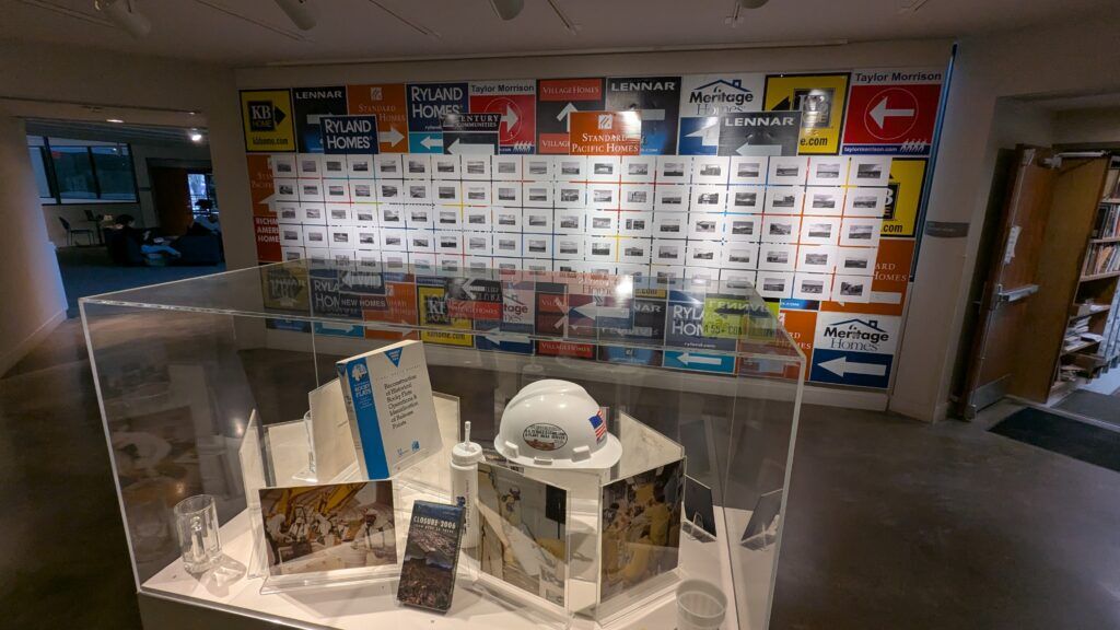 Jeff Gipe's 'The Half-Life of Memory,' a collection of artifacts and artwork from Rocky Flats, can be seen at the Arvada Center through May 10. (Provided by the Arvada Center)