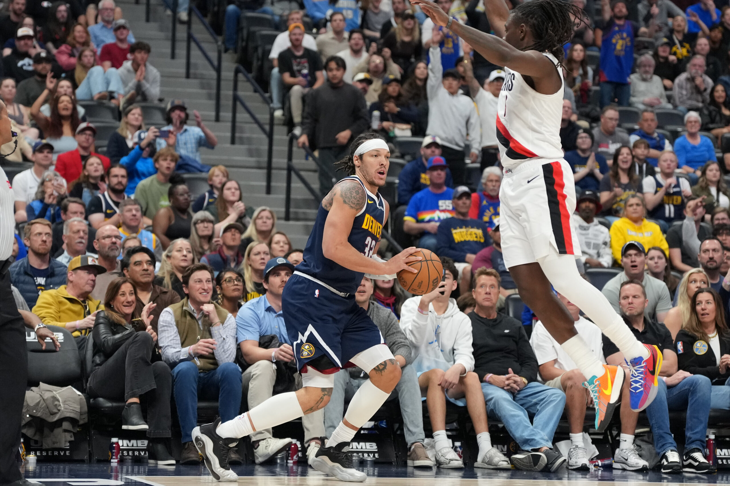 Aaron Gordon plays hero again as Nuggets survive Trail Blazers in OT