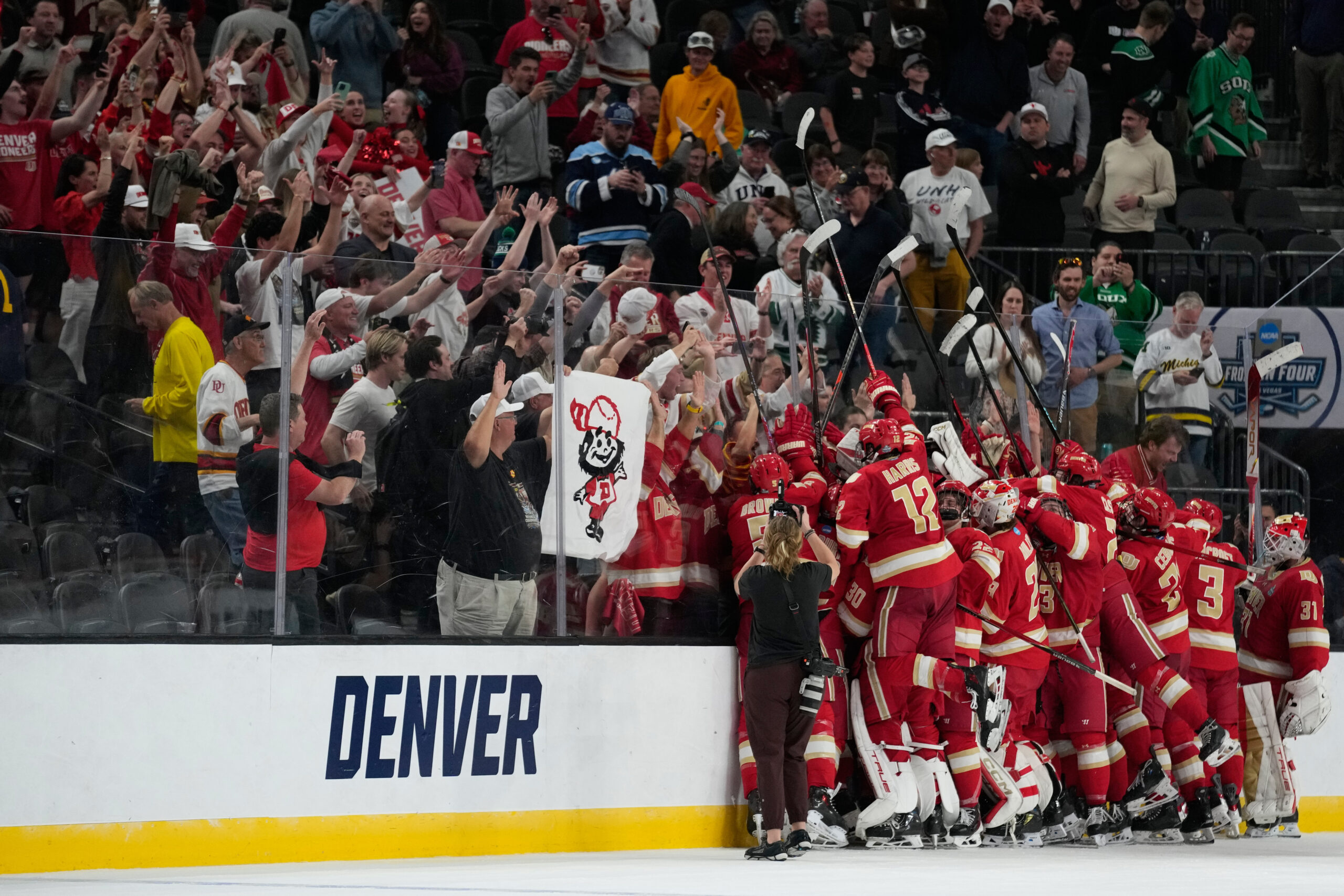 DU Pioneers quickly move past thrilling 2OT win and onto prep for national championship vs. Wisconsin