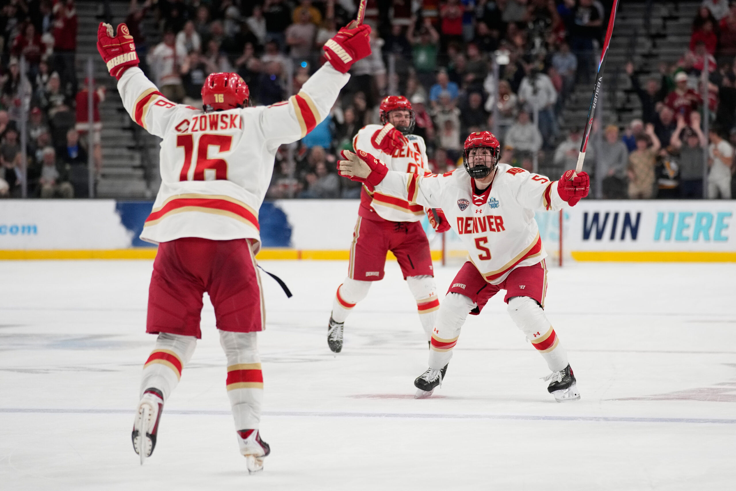Denver beats Wisconsin for program’s 11th hockey national championship