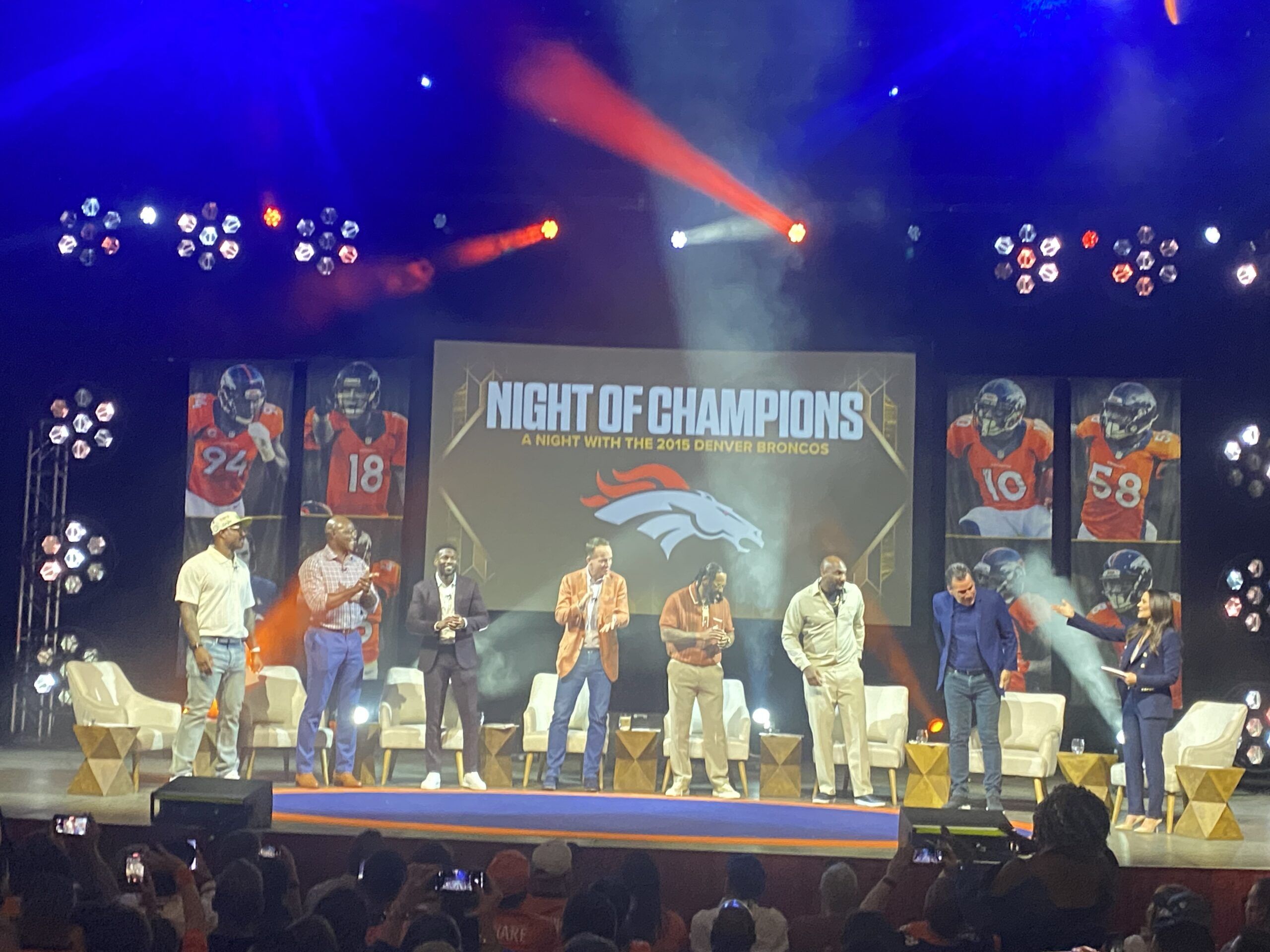 Peyton Manning, Von Miller among Broncos celebrating Super Bowl 50 win