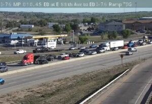 Westbound I-76 closed near Thornton after fatal crash