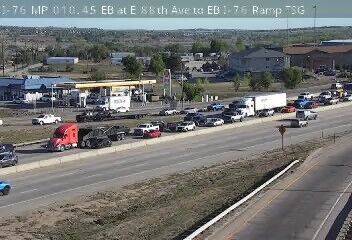 Westbound I-76 closed near Thornton after fatal crash