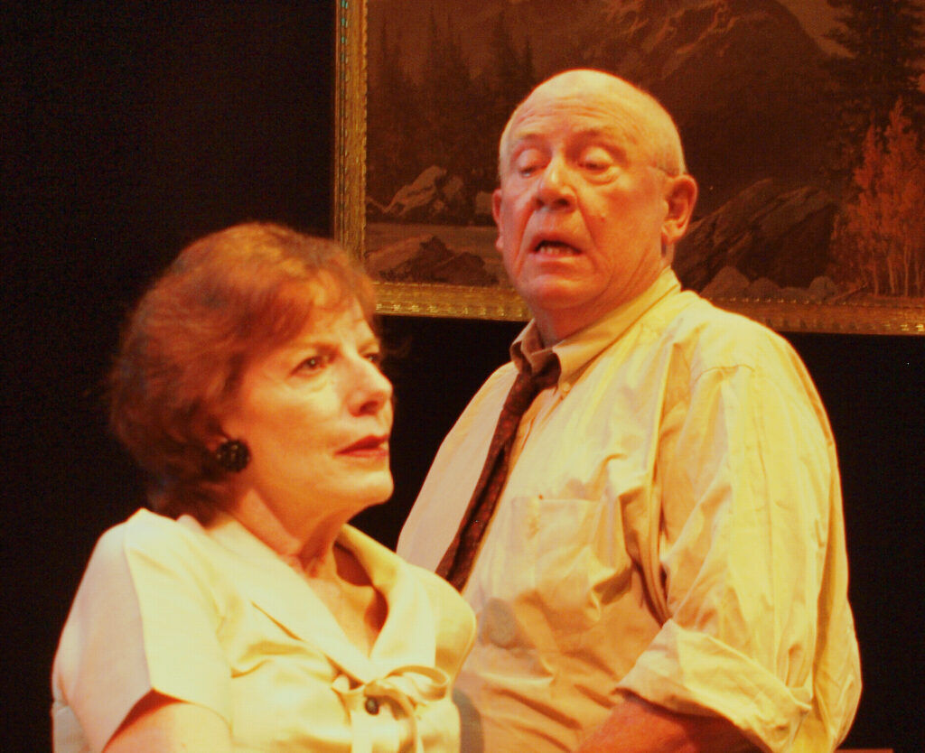 Deborah Persoff with Ed Baierlein in a Germinal Stage-Denver production. (Germinal Stage-Denver file photo)