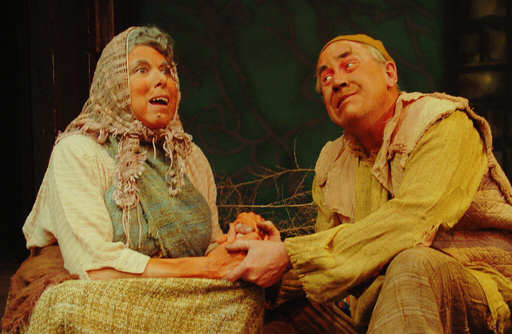Sallie Diamond with husband Ed Baierlein in Germinal Stage-Denver's production of 'The Well of the Saints.' (Germinal Stage-Denver file photo)(Germinal Stage-Denver file photo)